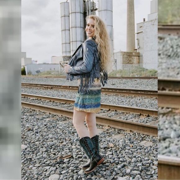 Mauritius Zoe RF Leather Jacket, Black - Picture 13 of 13